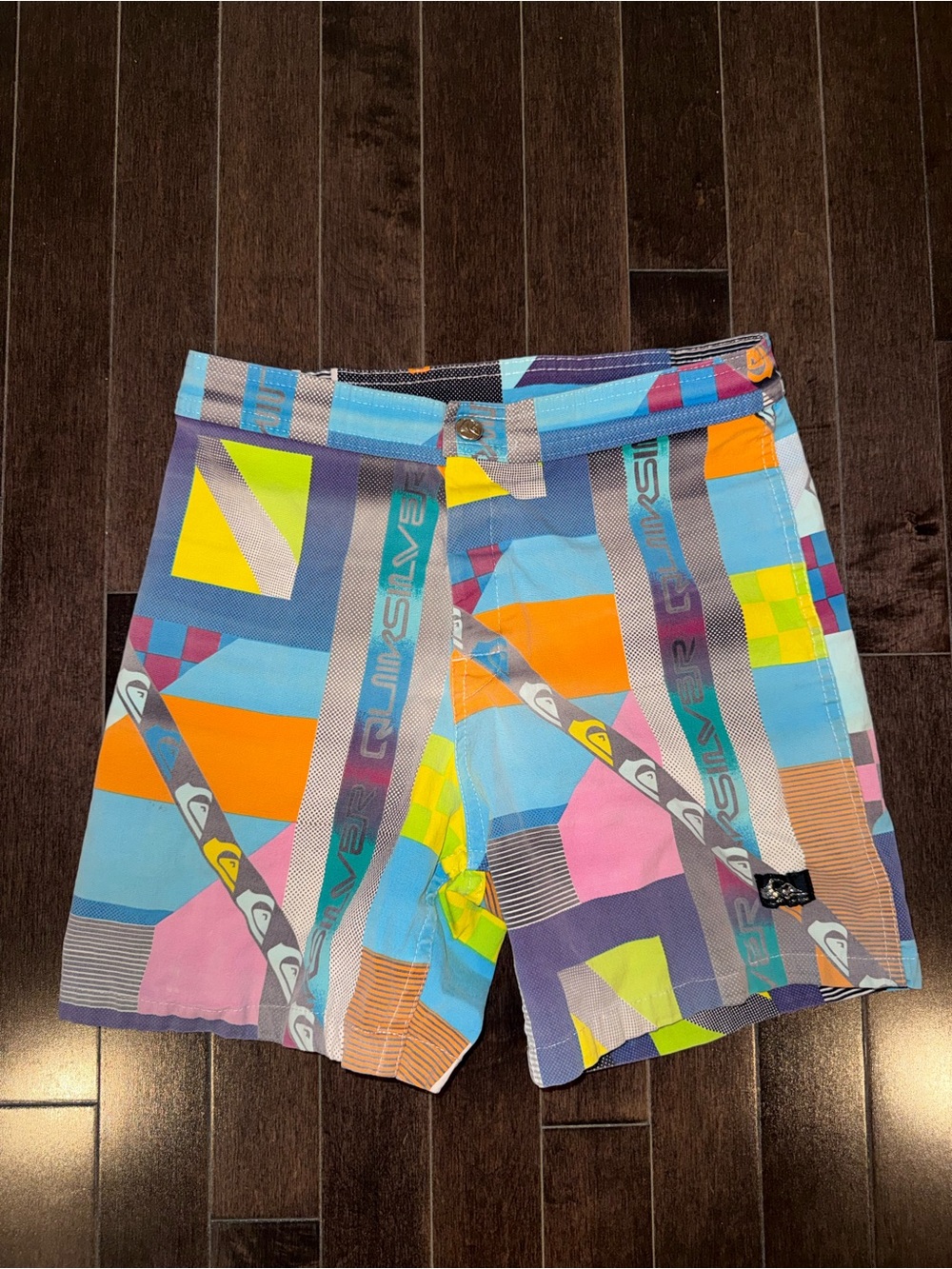 Quiksilver Kids Multicolor Patterned Board Shorts